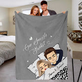 Personalised Mens Valentines Gifts | Custom Blanket